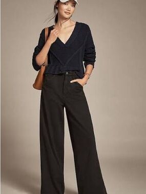 Pilcro Anthropologie Black Pants 32